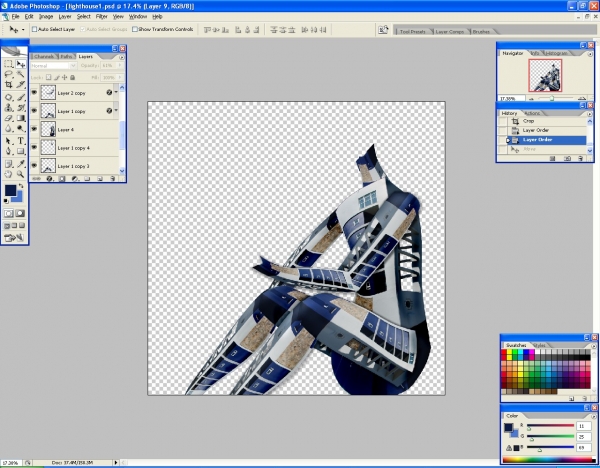 Creation of he loves me: Step 2